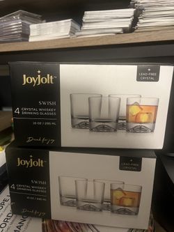 8 Brand New Whiskey Glasses