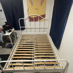 IKEA Queen Bed (And Mattress)