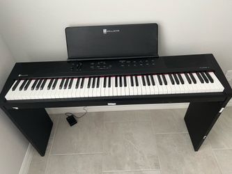 Williams Allegro III 88 Key Digital Piano with stand and sustained pedal and piano cover