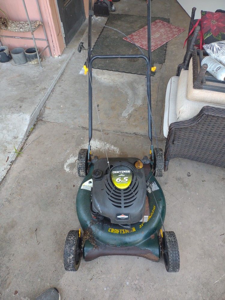 There's A Craftsman 21 Inch Lawn Mower