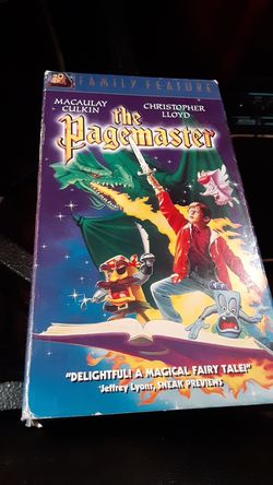 The Pagemaster vhs
