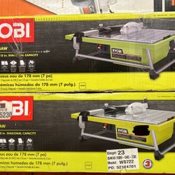 Ryobi  Wet Tile Saw