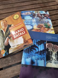 Mediterranean cookbooks