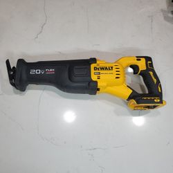 DEWALT 20V MAX Lithium Ion Cordless Brushless Reciprocating Saw with FLEXVOLT ADVANTAGE (Tool Only)