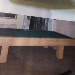 Used 8 Slate Foot Pool Table.