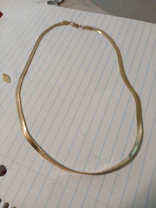 Like New 14k Yellow Gold Filled Women's Necklace