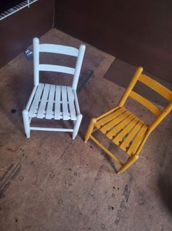 Kids Chairs *Yellow Chair Only*