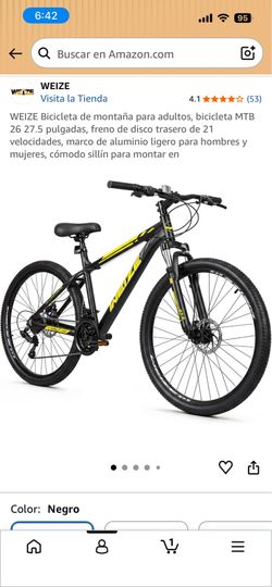 WEIZE Bicicleta mountain bike 27.5