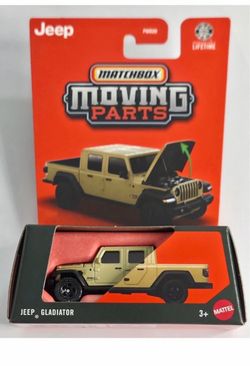Matchbox Moving Parts MBX Jeep Gladiator Diecast 1/64 Truck