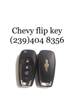 Chevy flip key