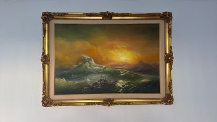 Ivan Aivazovsky The Ninth Wave Oil painting