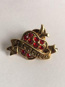 TEACHER BROOCH