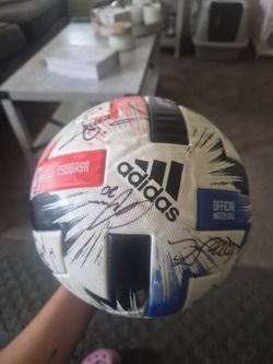 Autographed Match Ball