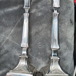  Laguna Candlesticks Decorated Mini Sterling Silver
