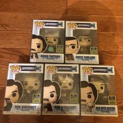 Funko Pop Vinyl Bundle/Full Set - Anchorman 📺 🎙👨🏻‍💼