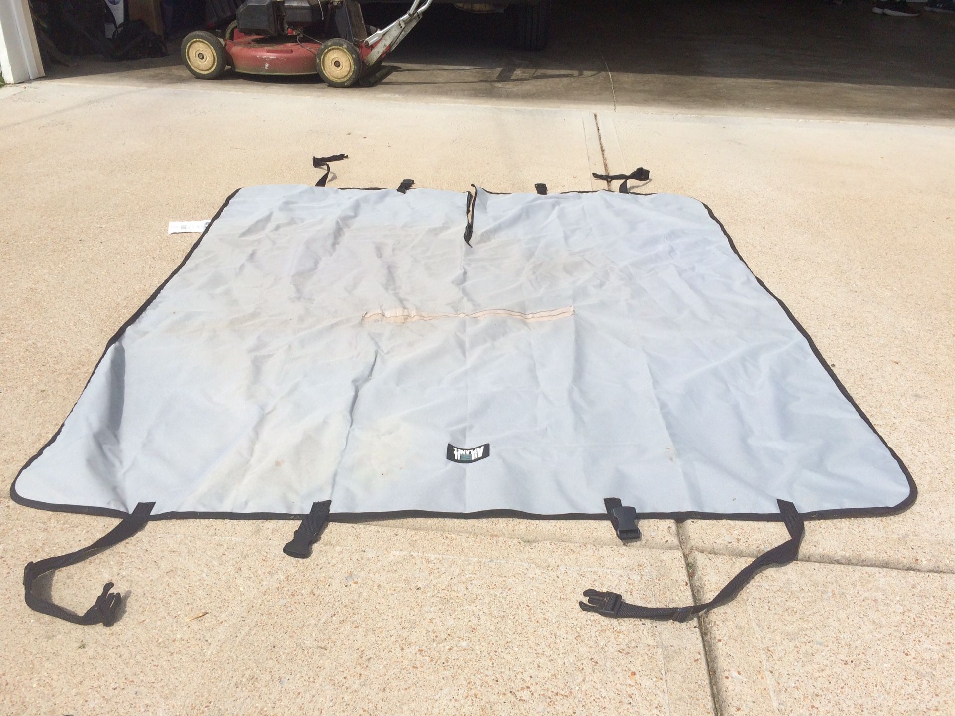 Dog seat protector from a Toyota Corolla