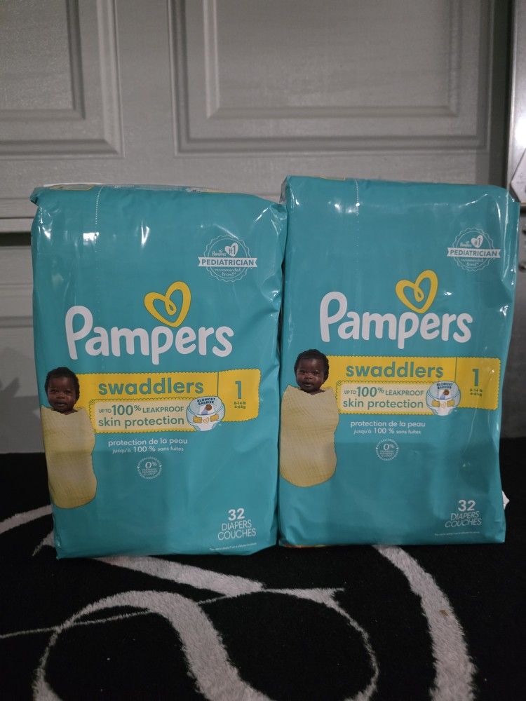 Baby Diapers Size 1 32 Ct