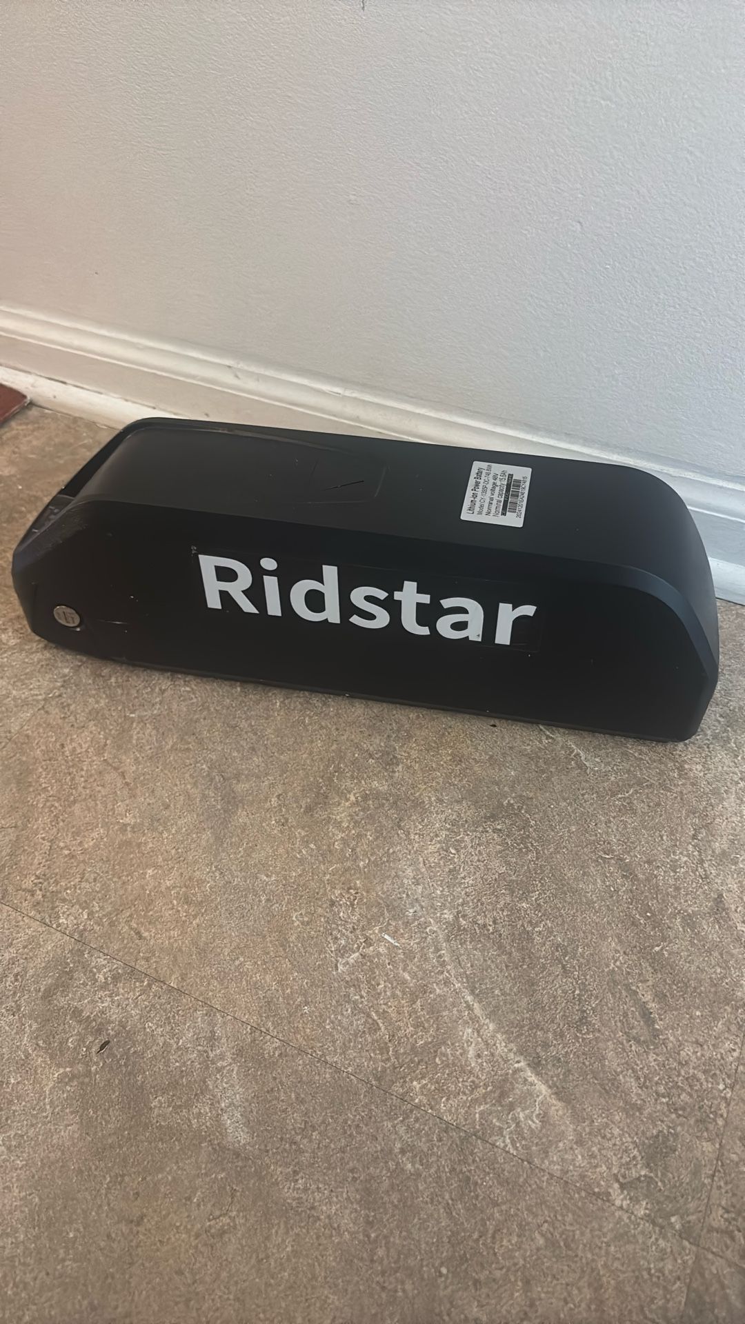 Ridstar E Bike Battery