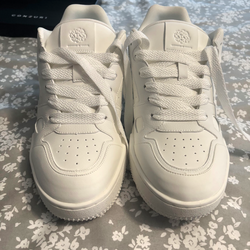 Conzuri Forza Bianco White Sneakers (Height Boost)