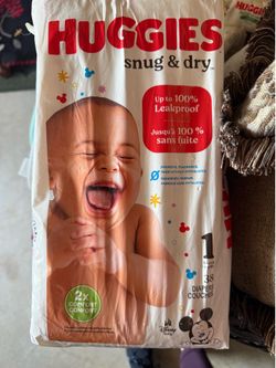 Diapers - Huggies Snug and Dry Size 1