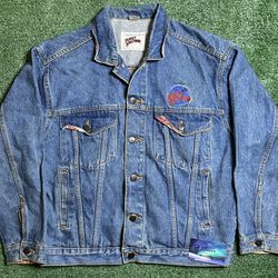 Vintage Planet Hollywood Jean Jacket