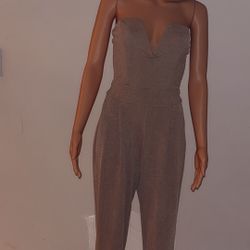 Strapless Jumpsuit