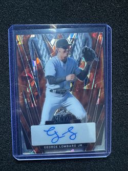 Leaf Metal 2024 George Lombard Jr. Yankees Autographs Auto #BA-GLJ 1/1