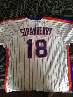 Darryl strawberry mets jersey authentic