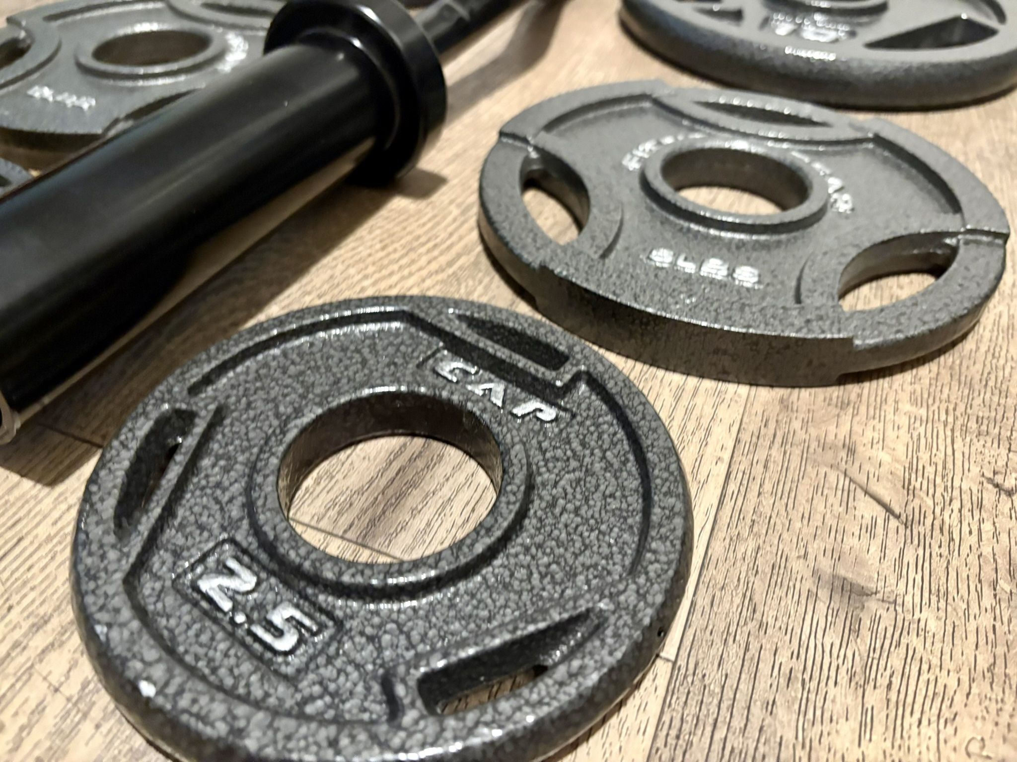 BRAND NEW Olympic Black Curl Bar With Pairs From 5s To 35s