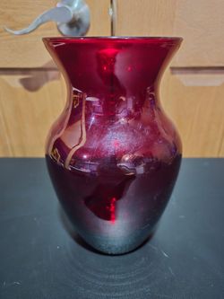 Red Vase