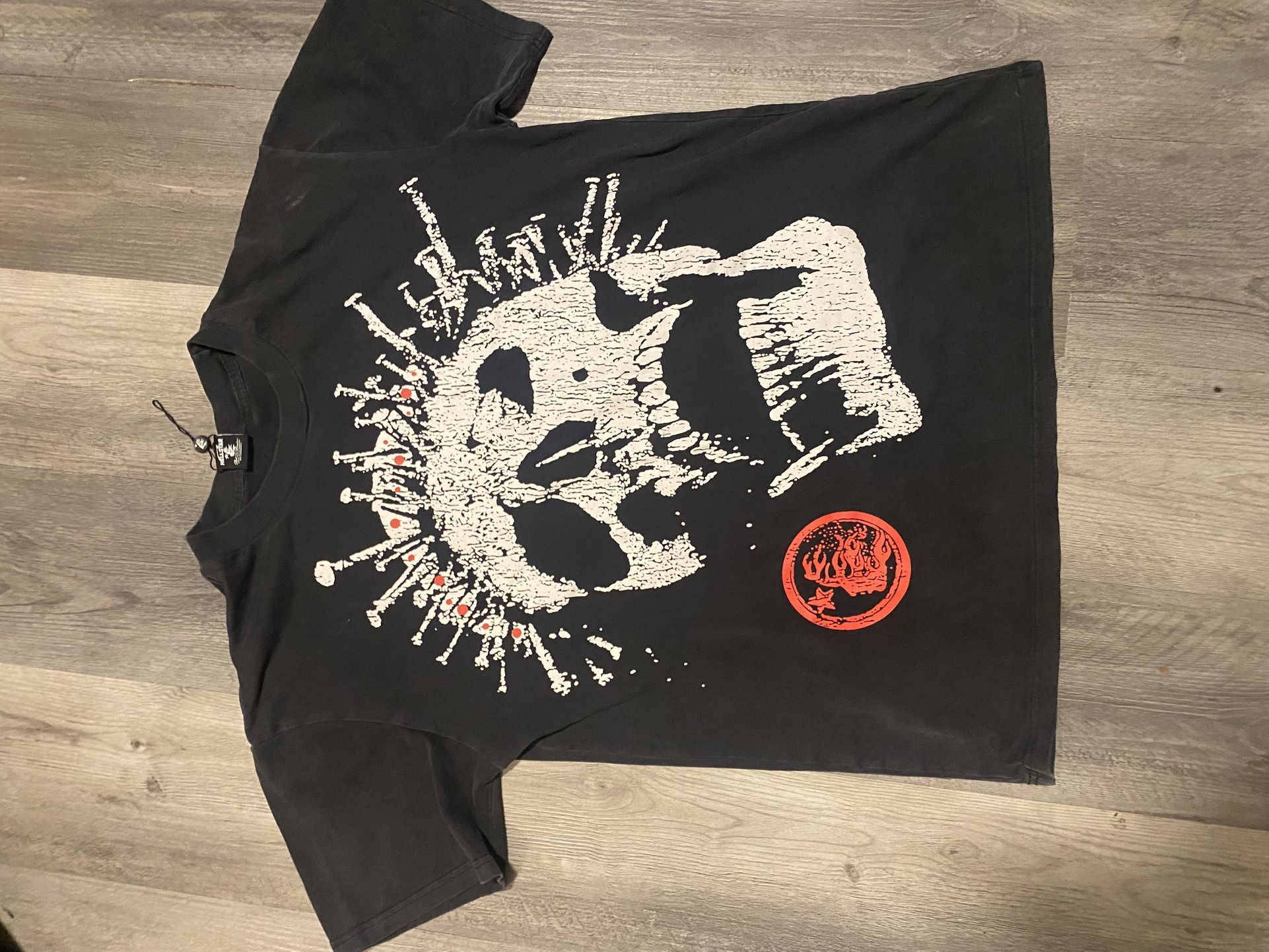 Hell Star Crown Rhinestone Skull