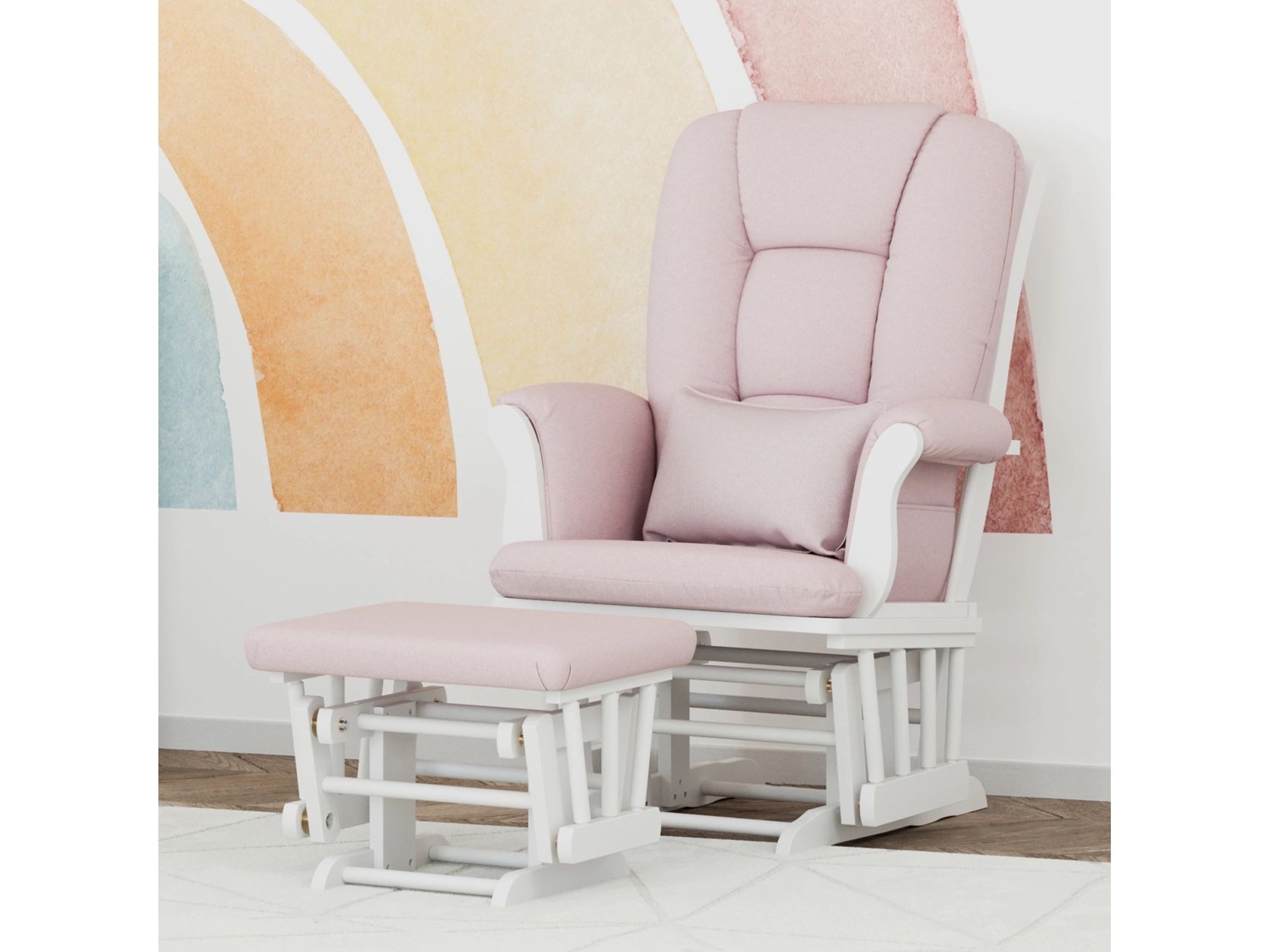 Storkcraft Tuscany Glider and Ottoman
