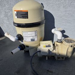 Pentair Filter and Pump