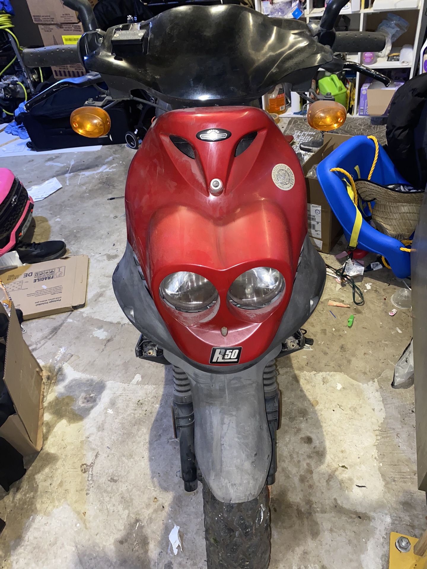 Rough House 50cc Moped