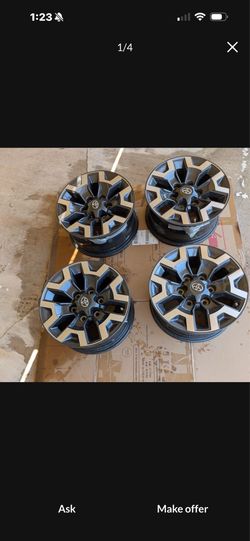 2020 Toyota Tacoma TRD Rims