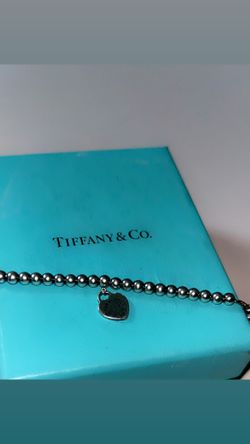 Heart Tag Bead Bracelet