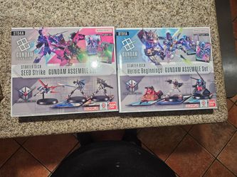 Gundam Card Game Starter Deck Assemble Set x2