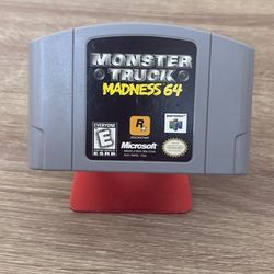 Original Nintendo 64 (N64) Game Monster Truck Madness 64
