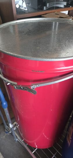 55gal metal, food based barrel 