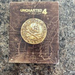 Uncharted 4 a thief’s end special edition + stickers and illustration book $40 OBO