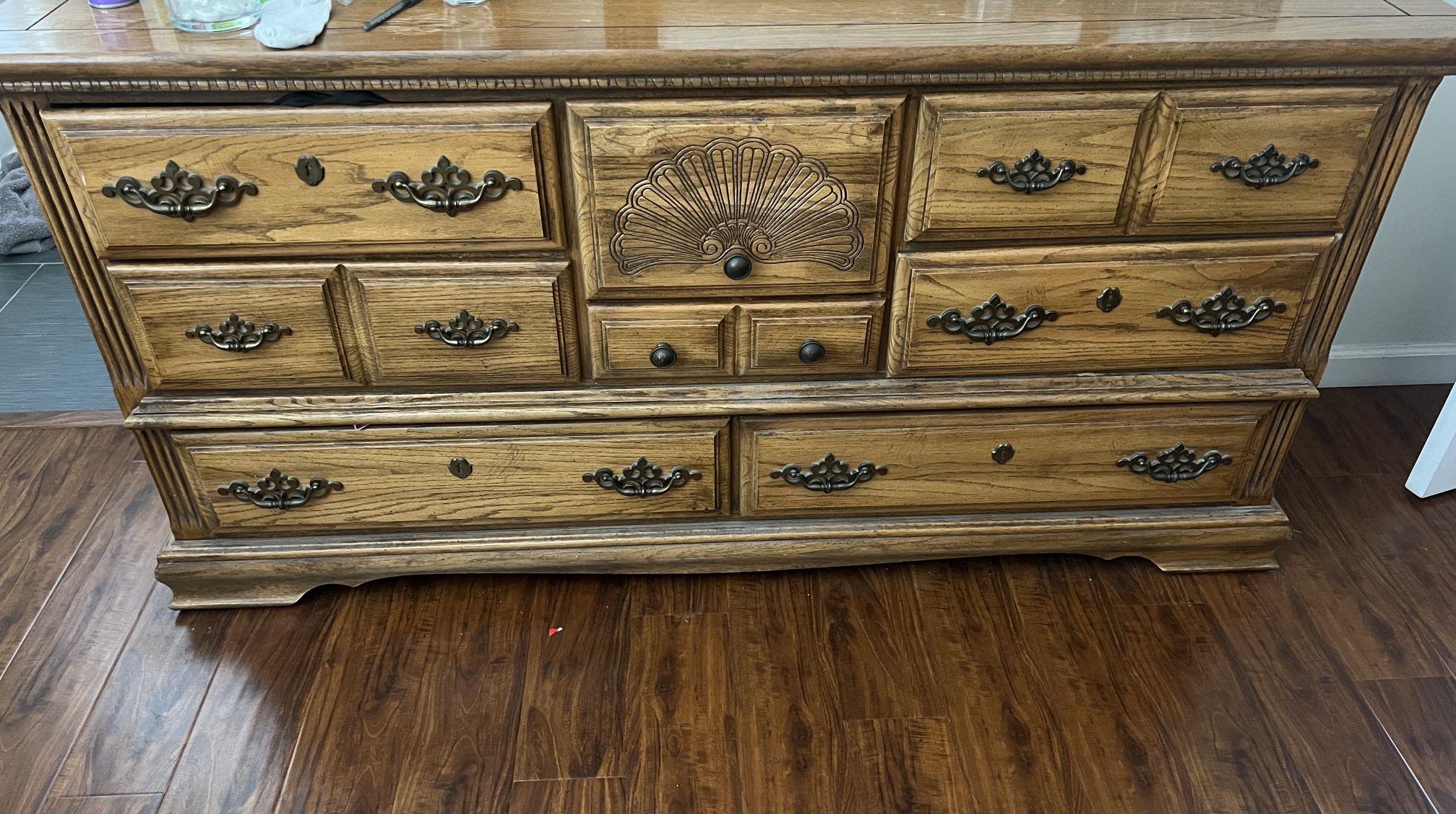 Antique Dresser Set 