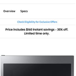 Over-the-Range Microwave