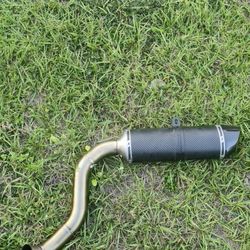 Sc Project oval carbon Fiber Slip-on Ducati Hypermotard 939 Exhaust