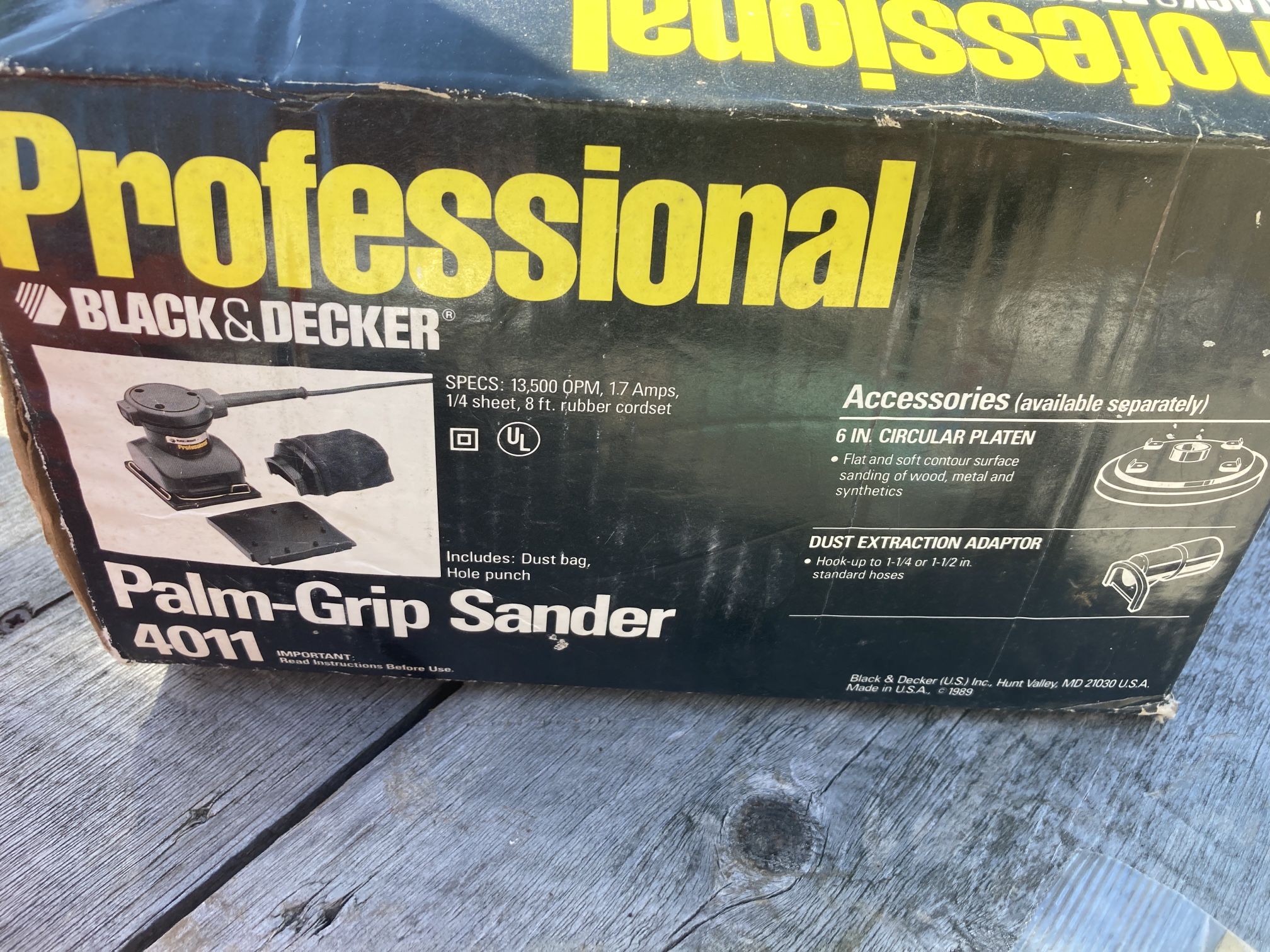 Palm Grip Sander