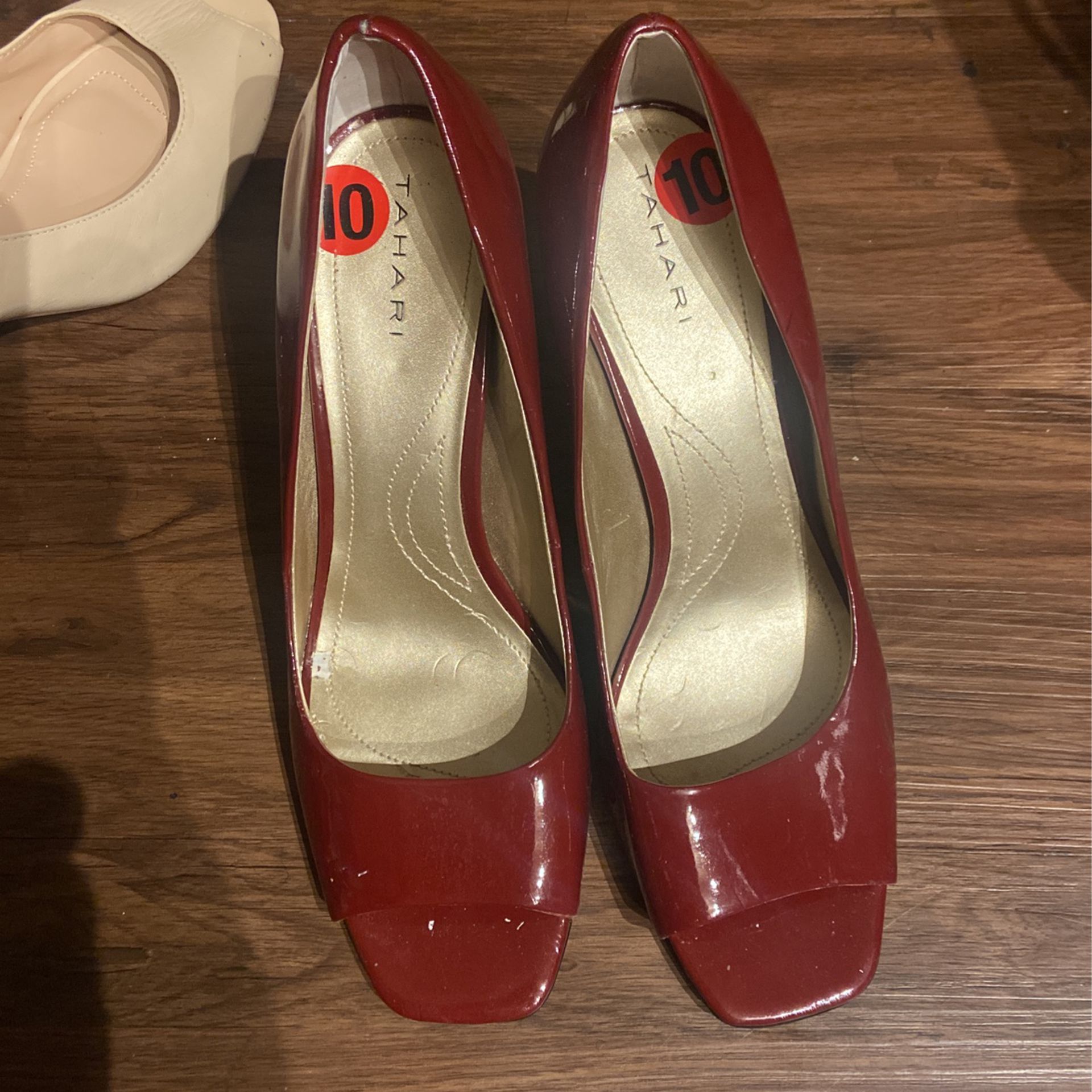 Women’s Sahara Heels Red Size 10