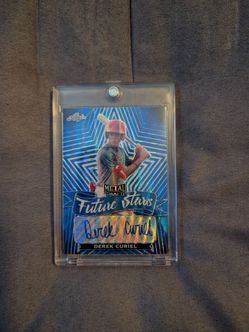 Derek curiel leaf autos #5 pick baseball