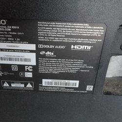 VIZIO 55"  E55-F1***For parts or repair***
Black screen🖥 No picture