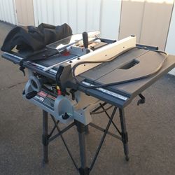 CRAFTSMAN 10" TABLE SAW WITH STAND