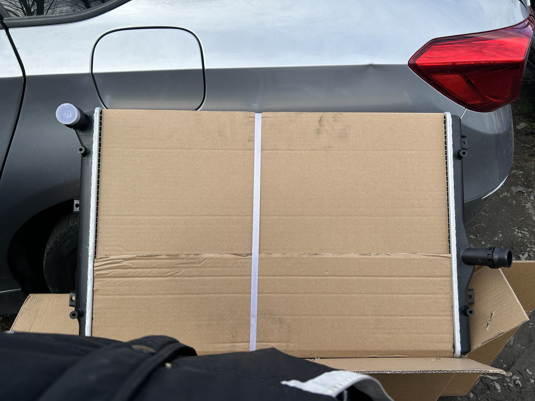 A/C Condenser for Audi A3. 2006-2008 2.0 T