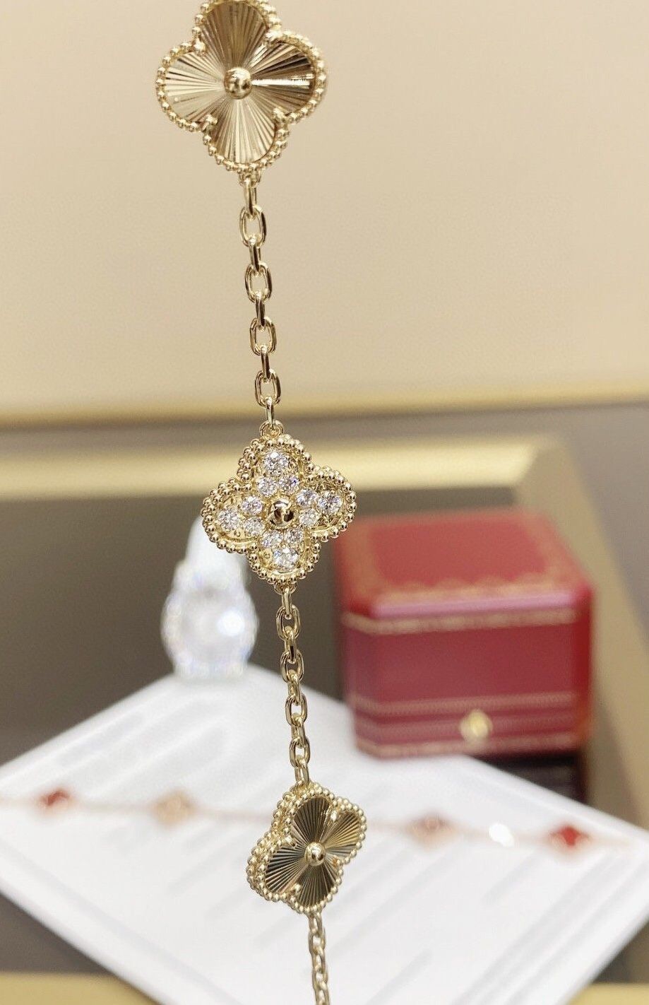 New Van Cleef & Arpels four-leaf bracelet(ffii4411)19
